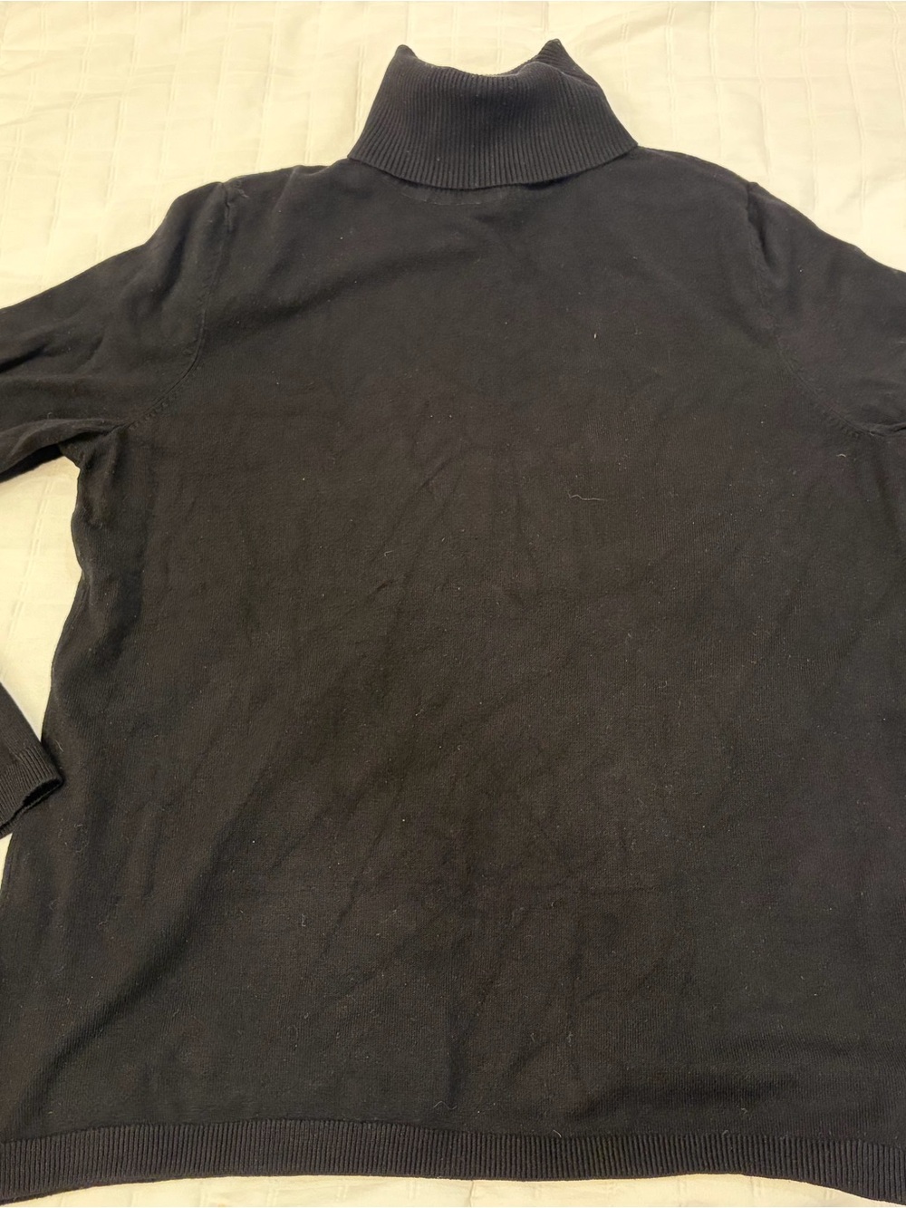 Chico's Black Turtleneck Sweater